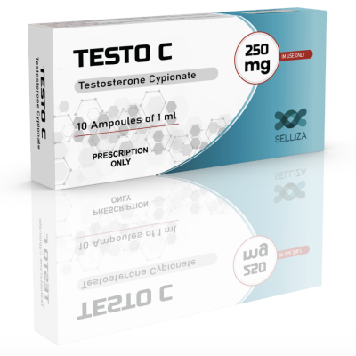 Testosterone Cypionate 250 mg/ml, 10 ml - Testo C - Selliza Pharma
